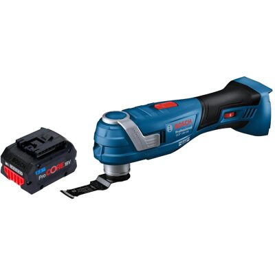 Bosch Professional, Multifunktionswerkzeug, GOP 18V-34 Professional Akku Multi Cutter 18 V Starlock Plus + 1x ProCORE Akku 5,5 Ah - ohne (Multifunktionswerkzeug) Bosch Professional, Multifunktionswerkzeug, GOP 18V-34 Professional Akku Multi Cutter 18 V Starlock Plus + 1x ProCORE Akku 5,5 Ah - ohne (Multifunktionswerkzeug)