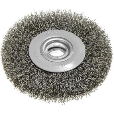 Graphite, Schleifmittel, Drahtbürste 125 x 20 mm, gewellter Draht, Stahl Graphite, Schleifmittel, Drahtbürste 125 x 20 mm, gewellter Draht, Stahl