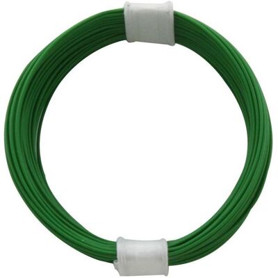 Donau, Kabelleitung, Kupferschalt Litze hochflexibel 0,04 mm² / 10 m grün (10 m) Donau, Kabelleitung, Kupferschalt Litze hochflexibel 0,04 mm² / 10 m grün (10 m)