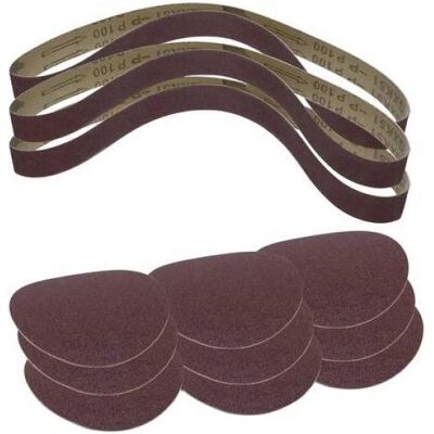 Scheppach, Schleifmittel, Schleif-Set 12-teilig (Körnung 60) Scheppach, Schleifmittel, Schleif-Set 12-teilig (Körnung 60)