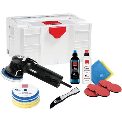 Rupes, Schleifmaschine + Poliermaschine, RU-LHR12E/BOX LHR12E/BOX Bigfoot Duetto Kit Exzenterpolierer 125mm im Systainer (Exzenterschleifer) Rupes, Schleifmaschine + Poliermaschine, RU-LHR12E/BOX LHR12E/BOX Bigfoot Duetto Kit Exzenterpolierer 125mm im Systainer (Exzenterschleifer)