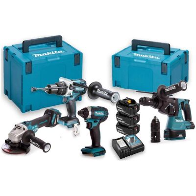Makita, Elektrowerkzeug Set, DLX4104TJ1 Werkzeugset Makita, Elektrowerkzeug Set, DLX4104TJ1 Werkzeugset