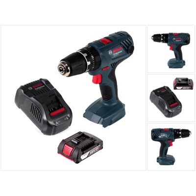 Bosch Professional, Bohrmaschine + Akkuschrauber, GSB 18V-21 Akku Schlagbohrschrauber 18V 55Nm + 1x Akku 2,0Ah + Ladegerät (Schlagbohrschrauber) Bosch Professional, Bohrmaschine + Akkuschrauber, GSB 18V-21 Akku Schlagbohrschrauber 18V 55Nm + 1x Akku 2,0Ah + Ladegerät (Schlagbohrschrauber)