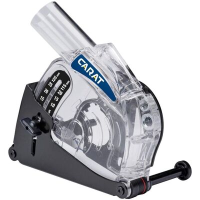 Carat, Zubehör Maschine, Staubprotektstaubkappe transparent 115/125 mm für Mühle Carat, Zubehör Maschine, Staubprotektstaubkappe transparent 115/125 mm für Mühle
