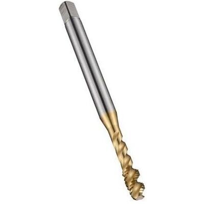 Dormer M12x1.75 mm Gewindebohrer - DIN 376C, TiN-Beschichtet Dormer M12x1.75 mm Gewindebohrer - DIN 376C, TiN-Beschichtet