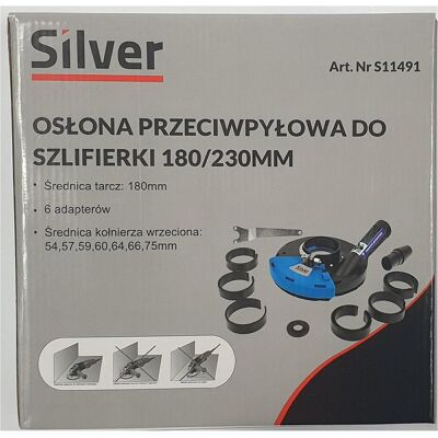 Silver, Zubehör Maschine, Osłona Przeciwpyłowa Do Szlifierki Silver, Zubehör Maschine, Osłona Przeciwpyłowa Do Szlifierki