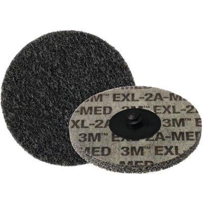 3M Schleifmittel, Vlieskompaktscheibe Scotch Brite™ XL-DR Ø 50,8 mm medium grau 22100 min-¹ 3M Schleifmittel, Vlieskompaktscheibe Scotch Brite™ XL-DR Ø 50,8 mm medium grau 22100 min-¹