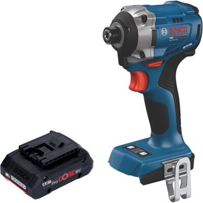 Professional, Bohrmaschine + Akkuschrauber, Bosch GDR 18V-215 Professional Akku Drehschlagschrauber 18 V 215 Nm 1/4" Brushless + 1x ProCORE (Schlagschrauber) Professional, Bohrmaschine + Akkuschrauber, Bosch GDR 18V-215 Professional Akku Drehschlagschrauber 18 V 215 Nm 1/4" Brushless + 1x ProCORE (Schlagschrauber)
