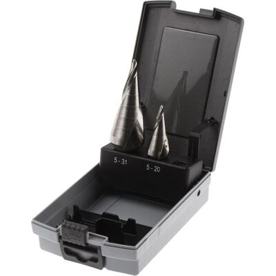 RS PRO, Bohrereinsatz, HSS Blech-Schälbohrer Blank Set 420/531 (5-31mm) RS PRO, Bohrereinsatz, HSS Blech-Schälbohrer Blank Set 420/531 (5-31mm)
