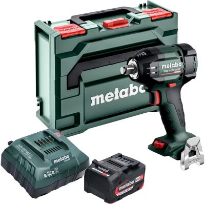 Metabo, Bohrmaschine + Akkuschrauber, SSW 18 LTX 550 BL Akku Schlagschrauber 18 V 550 Nm Brushless + 1x Akku 4,0 Ah + Ladegerät + (Schlagschrauber) Metabo, Bohrmaschine + Akkuschrauber, SSW 18 LTX 550 BL Akku Schlagschrauber 18 V 550 Nm Brushless + 1x Akku 4,0 Ah + Ladegerät + (Schlagschrauber)