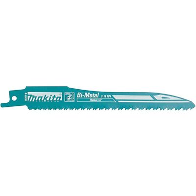 Makita, Sägeblatt, B-05038-25 SUPER EXPRESS Straight saw blades BIM 152x0,9mm 7-18Tpi, 25pcs, For metal / stainless ste Makita, Sägeblatt, B-05038-25 SUPER EXPRESS Straight saw blades BIM 152x0,9mm 7-18Tpi, 25pcs, For metal / stainless ste