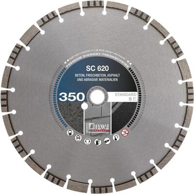 Diewe, Sägeblatt, Diamant Nassschnitttrennscheibe SC620 450 x 25.4/10 mm Diewe, Sägeblatt, Diamant Nassschnitttrennscheibe SC620 450 x 25.4/10 mm