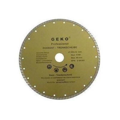 GEKO, Schleifmittel, Diamant-Trennscheibe, TURBO, 230x8x22mm GEKO, Schleifmittel, Diamant-Trennscheibe, TURBO, 230x8x22mm