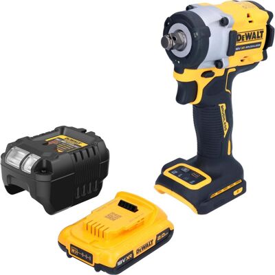 DeWalt, Bohrmaschine + Akkuschrauber, DCF 921 D1 Akku Schlagschrauber 18 V 400 Nm 1/2" Brushless + 1x Akku 2,0 Ah + Ladegerät (Schlagschrauber) DeWalt, Bohrmaschine + Akkuschrauber, DCF 921 D1 Akku Schlagschrauber 18 V 400 Nm 1/2" Brushless + 1x Akku 2,0 Ah + Ladegerät (Schlagschrauber)