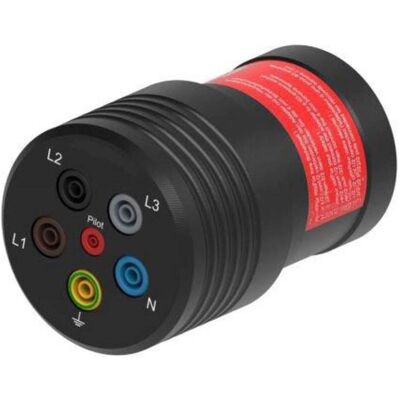 HT Instruments, Messleitung, CEE-63A Messadapter (CEE 5 Pol Stecker mit 5 Anschlussbuchsen) HT Instruments, Messleitung, CEE-63A Messadapter (CEE 5 Pol Stecker mit 5 Anschlussbuchsen)