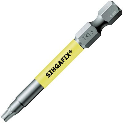 Sihga, Bits, Schraubendreher-Einsätze FIX 60 mm INOX (Innensechsrund TX) Sihga, Bits, Schraubendreher-Einsätze FIX 60 mm INOX (Innensechsrund TX)