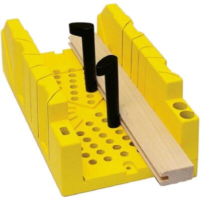 Stanley Zubehör Maschine, Gehrungslade (aus Kunststoff, Haltenocken-System, integrierter Sägestopp, 90°/45°/22,5° Wink Stanley Zubehör Maschine, Gehrungslade (aus Kunststoff, Haltenocken-System, integrierter Sägestopp, 90°/45°/22,5° Wink