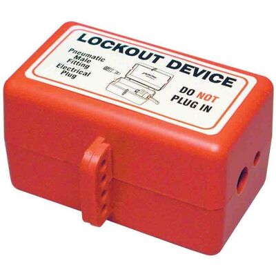 Brady, Zubehör Maschine, Grosse elektrische / pneumatische Absperrung, Polystyrol, Rot, 127 x 89 mm (1 Stück) Brady, Zubehör Maschine, Grosse elektrische / pneumatische Absperrung, Polystyrol, Rot, 127 x 89 mm (1 Stück)
