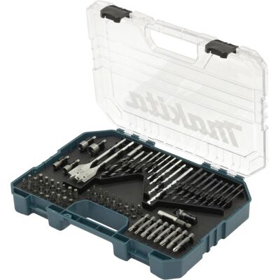 Makita, Bits, Bohrer-Bit-Set (Innensechskant, Kreuz Phillips PH, Kreuz Pozidriv PZ, Schraubschlitz) Makita, Bits, Bohrer-Bit-Set (Innensechskant, Kreuz Phillips PH, Kreuz Pozidriv PZ, Schraubschlitz)