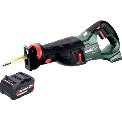 Metabo, Säbelsäge, SSEP 18 LT Akku Säbelsäge 18 V 32 mm + 1x Akku 4,0 Ah - ohne Ladegerät Metabo, Säbelsäge, SSEP 18 LT Akku Säbelsäge 18 V 32 mm + 1x Akku 4,0 Ah - ohne Ladegerät