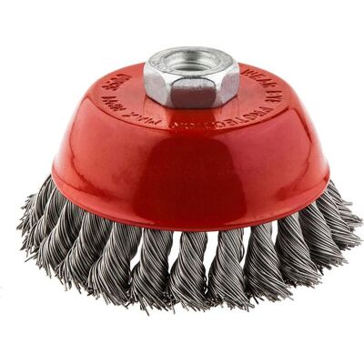 Graphite, Schleifmittel, Wire Rear Brush 100mmxM14 INOX - 57H583 Graphite, Schleifmittel, Wire Rear Brush 100mmxM14 INOX - 57H583