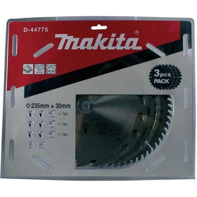Makita, Sägeblatt, D-44775 TCT-Säge 235X2,4X30mm 20/18/15° T20/48/60 Standardholz Makita, Sägeblatt, D-44775 TCT-Säge 235X2,4X30mm 20/18/15° T20/48/60 Standardholz