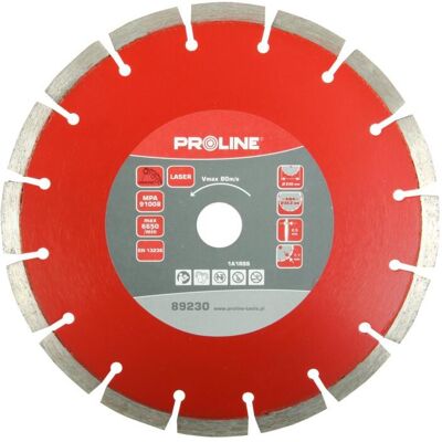 Proline, Schleifmittel, Laser-Diamantscheibe (universal) 230 * 2,5 * 7,1 * 22,2 Prolin Proline, Schleifmittel, Laser-Diamantscheibe (universal) 230 * 2,5 * 7,1 * 22,2 Prolin