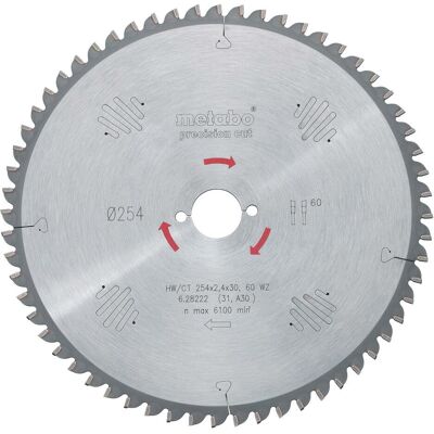 Metabo, Sägeblatt, Kreissägeblatt 60x20 x6 Metabo, Sägeblatt, Kreissägeblatt 60x20 x6