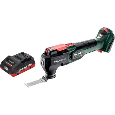 Metabo, Multifunktionswerkzeug, MT 18 LTX BL QSL Akku Multitool 18 V Brushless Starlock Plus + 1x LiHD Akku 4,0 Ah - ohne (Multifunktionswerkzeug) Metabo, Multifunktionswerkzeug, MT 18 LTX BL QSL Akku Multitool 18 V Brushless Starlock Plus + 1x LiHD Akku 4,0 Ah - ohne (Multifunktionswerkzeug)