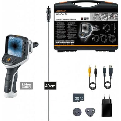 Laserliner, Endoskopkamera, Endoskop Professionelles Videoinspektionssystem mit drehbarer Mikrokamera Laserliner, Endoskopkamera, Endoskop Professionelles Videoinspektionssystem mit drehbarer Mikrokamera