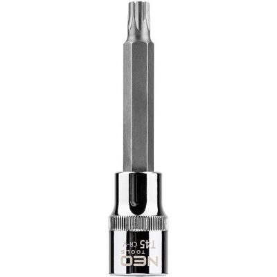 Topex, Bits, Torx-Bit auf 1/2"-Einsatz, T45 x 100 mm Topex, Bits, Torx-Bit auf 1/2"-Einsatz, T45 x 100 mm