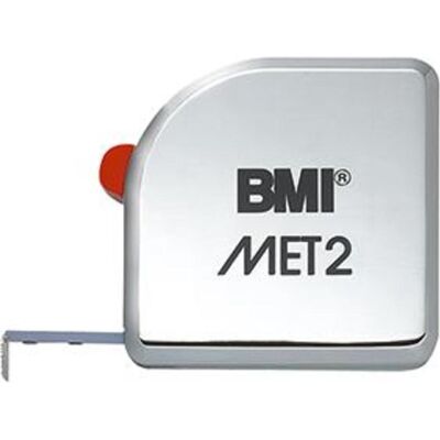 Magni, Längenmesswerkzeug, BMI 490241210 Taschenbandmass MET, Länge 2 m, weisslackiertes Band (2 m) Magni, Längenmesswerkzeug, BMI 490241210 Taschenbandmass MET, Länge 2 m, weisslackiertes Band (2 m)