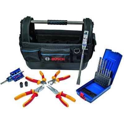 Bosch Hausgeräte, Lochsäge, Elektriker Install. Kit + Tasche 061599768F Bosch Hausgeräte, Lochsäge, Elektriker Install. Kit + Tasche 061599768F