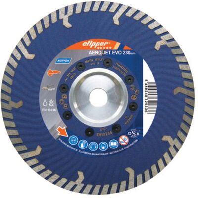 Symantec Norton Clipper, Sägeblatt, Clipper Diamanttrennscheibe Extreme Universal Turbo - 300x25,4 mm Symantec Norton Clipper, Sägeblatt, Clipper Diamanttrennscheibe Extreme Universal Turbo - 300x25,4 mm