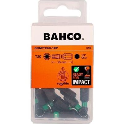 Irimo, Bits, 1/4" Torsion Bits für TORX T20 Schrauben 25 mm – 10 Stk. pro Blisterpackung Irimo, Bits, 1/4" Torsion Bits für TORX T20 Schrauben 25 mm – 10 Stk. pro Blisterpackung
