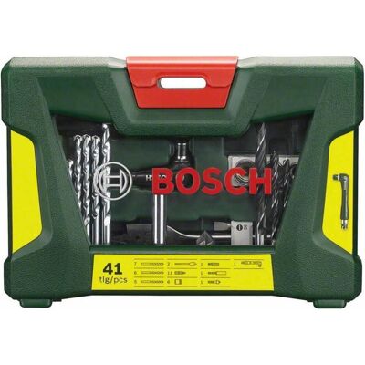 Bosch Professional Zubehör, Bohrereinsatz, V-Line Bohrer- und Bit-Set (10 mm, 11 mm, 13 mm, 16 mm, 20 mm, 3 mm, 4 mm, 5 mm, 5.5 mm, 6 mm, 7 mm, 8 mm, 9 mm) Bosch Professional Zubehör, Bohrereinsatz, V-Line Bohrer- und Bit-Set (10 mm, 11 mm, 13 mm, 16 mm, 20 mm, 3 mm, 4 mm, 5 mm, 5.5 mm, 6 mm, 7 mm, 8 mm, 9 mm)