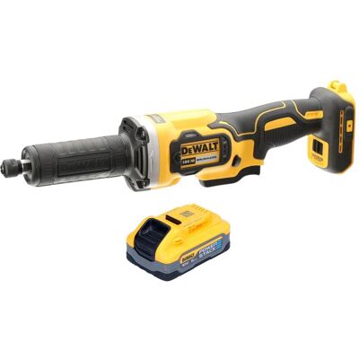 DeWalt, Schleifmaschine + Poliermaschine, DCG 426 N Akku Geradschleifer 18 V Brushless + 1x Powerstack Akku 5,0 Ah - ohne Ladegerät (Geradschleifer) DeWalt, Schleifmaschine + Poliermaschine, DCG 426 N Akku Geradschleifer 18 V Brushless + 1x Powerstack Akku 5,0 Ah - ohne Ladegerät (Geradschleifer)