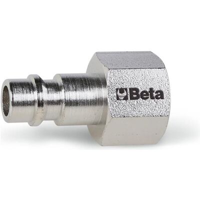 BETA, Zubehör Druckluftwerkzeug, 019160075 1916Gfe 1/4 Einsatznippel Europäisches Profil 1/4" Ø GAS BSPT BETA, Zubehör Druckluftwerkzeug, 019160075 1916Gfe 1/4 Einsatznippel Europäisches Profil 1/4" Ø GAS BSPT