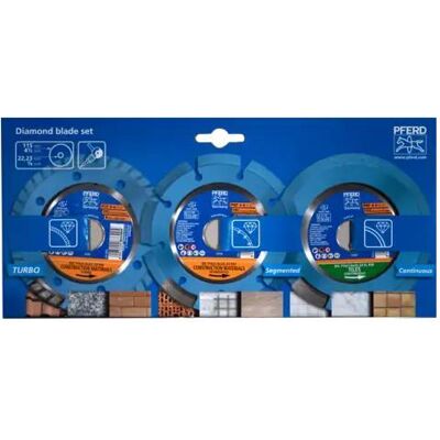 Pferd, Sägeblatt, Diamond cut-off wheel set Pferd, Sägeblatt, Diamond cut-off wheel set