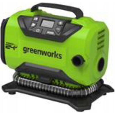 Greenworks, Kompressor, Kompresor samochodowy 24V minikompresor G24IN Greenworks, Kompressor, Kompresor samochodowy 24V minikompresor G24IN