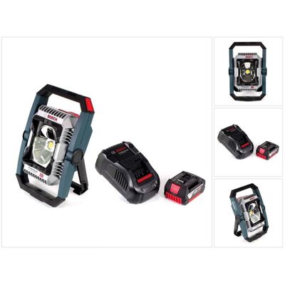 Bosch Professional, Arbeitsleuchte, GLI 18V-2200 C Akku Lampe 18V 2200lm Bluetooth ( 0601446501 ) + 1x 4,0 Ah Akku + Ladegerät (2200 lm) Bosch Professional, Arbeitsleuchte, GLI 18V-2200 C Akku Lampe 18V 2200lm Bluetooth ( 0601446501 ) + 1x 4,0 Ah Akku + Ladegerät (2200 lm)
