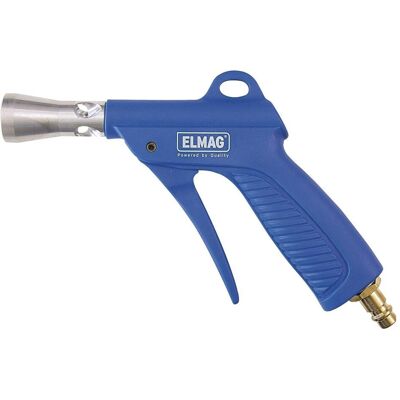 Elmag, Druckluftaufsatz, Ausblaspistole PA mit Vollstrahldüse Alu ø 2,5 mm Elmag, Druckluftaufsatz, Ausblaspistole PA mit Vollstrahldüse Alu ø 2,5 mm