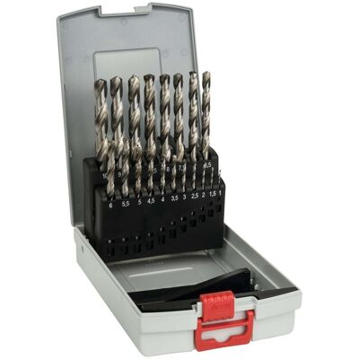 Bosch PRO Metall HSS-G Spiralbohrer-Set - Bohren in Metall Bosch PRO Metall HSS-G Spiralbohrer-Set - Bohren in Metall