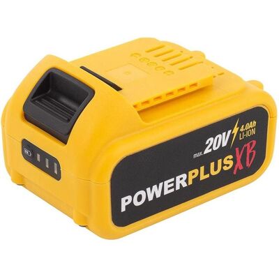 Powerplus, Werkzeugakku + Ladegerät, Akku 20V 4Ah (20 V) Powerplus, Werkzeugakku + Ladegerät, Akku 20V 4Ah (20 V)