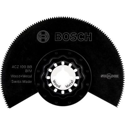 Bosch Professional Zubehör, Sägeblatt, BIM Segmentsägeblatt ACZ 100 BB, Wood and Metal, 100 mm, 10er-Pack Bosch Professional Zubehör, Sägeblatt, BIM Segmentsägeblatt ACZ 100 BB, Wood and Metal, 100 mm, 10er-Pack