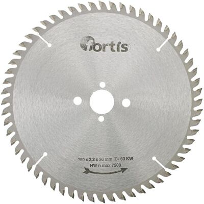 Magni, Sägeblatt, Fortis HW-Kreissägeblatt 250x3,2 x30mm Z60KW Magni, Sägeblatt, Fortis HW-Kreissägeblatt 250x3,2 x30mm Z60KW
