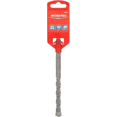 Workpro, Bohrereinsatz, Sds-plus masonry bit, ø6,00 x 160 mm (6,0 Millimeter) Workpro, Bohrereinsatz, Sds-plus masonry bit, ø6,00 x 160 mm (6,0 Millimeter)