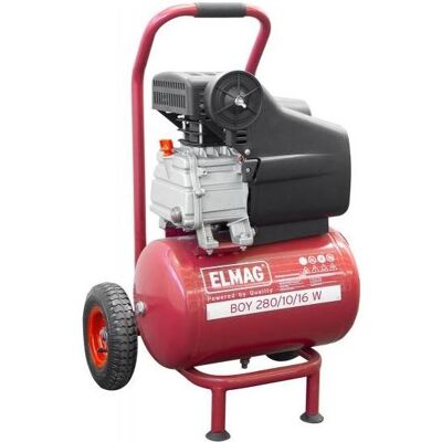Elmag, Kompressor, - Kompressor, 120 l/min, 230 Volt, 10 Bar, BOY 280/10/16 W (16 l, 10 Bar) Elmag, Kompressor, - Kompressor, 120 l/min, 230 Volt, 10 Bar, BOY 280/10/16 W (16 l, 10 Bar)
