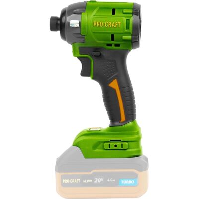 Procraft, Bohrmaschine + Akkuschrauber, PS22bb Akku Schlagschrauber 20 V 230 Nm 1/4" Brushless Solo - ohne Akku, ohne Ladegerät (Schlagschrauber) Procraft, Bohrmaschine + Akkuschrauber, PS22bb Akku Schlagschrauber 20 V 230 Nm 1/4" Brushless Solo - ohne Akku, ohne Ladegerät (Schlagschrauber)