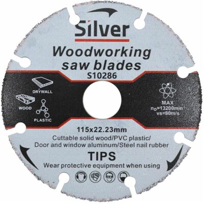 Silver, Sägeblatt, Silber Universal Shield Sintered Carbid 125 mm Silver, Sägeblatt, Silber Universal Shield Sintered Carbid 125 mm